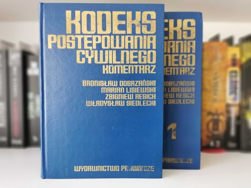Kodeks postępowania cywilnego Tom 1 i 2 1975/1976