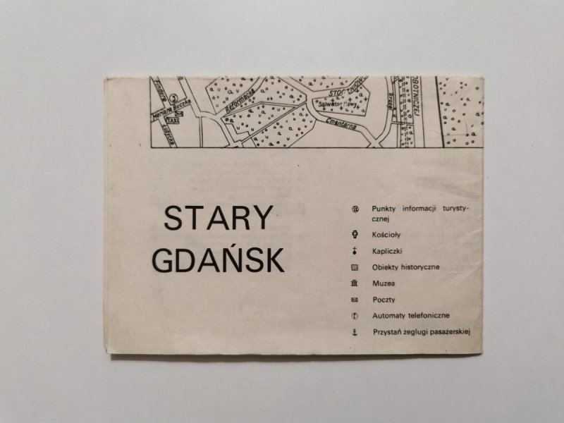 STARY GDAŃSK MAPKA 