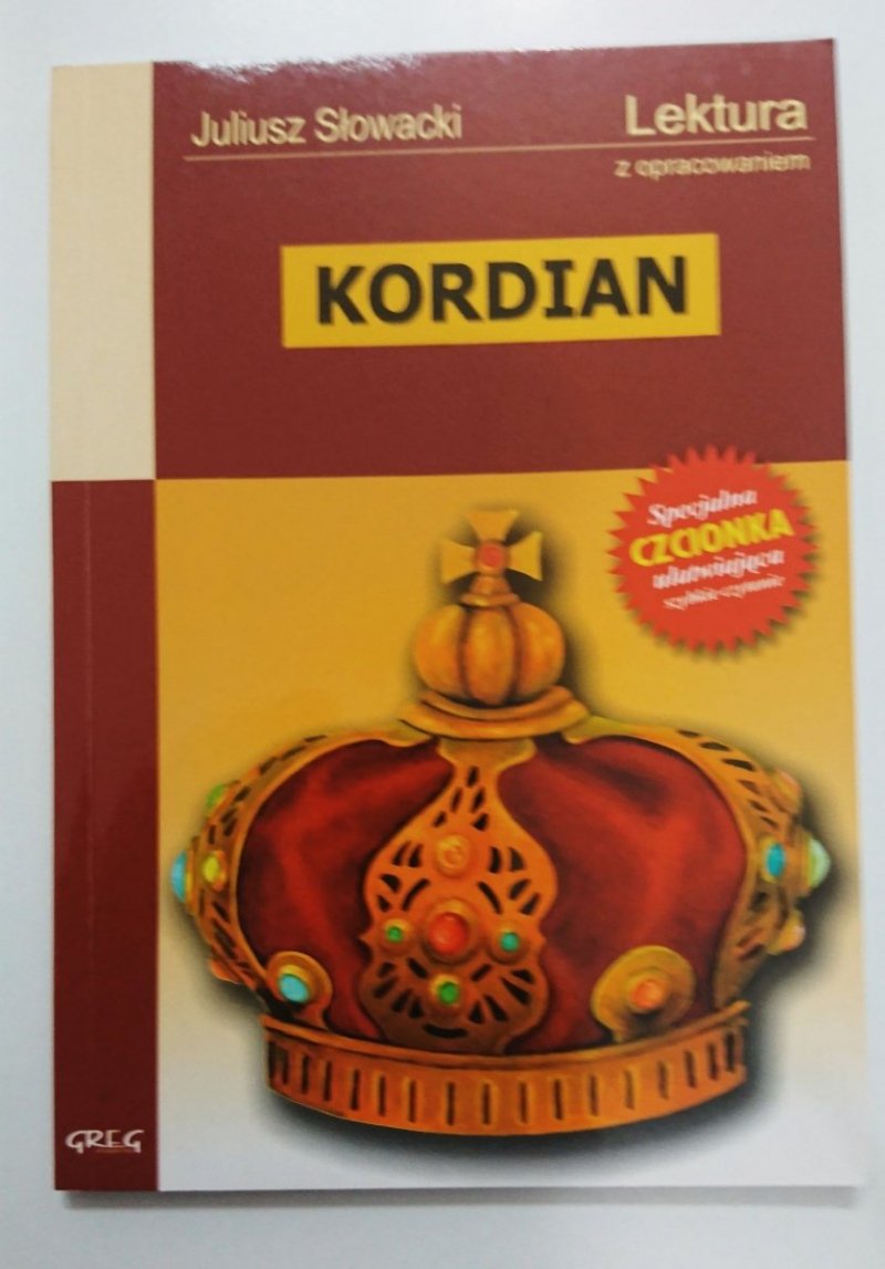 KORDIAN. LEKTURA Z OPRACOWANIEM - Juliusz Słowacki 2012