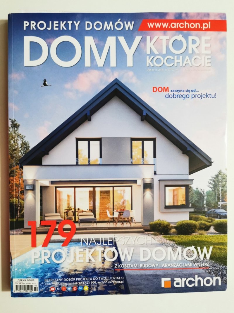 PROJEKTY DOMÓW. DOMY, KTÓRE KOCHACIE NR 1