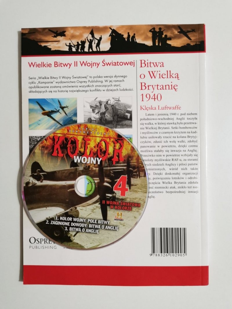BITWA O WIELKĄ BRYTANIĘ 1940 KLĘSKA LUFTWAFFE 