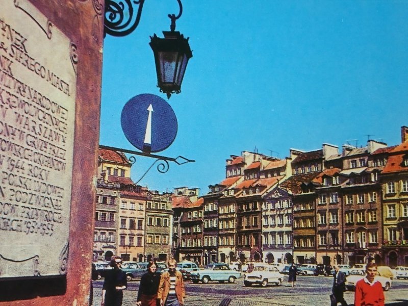 WARSZAWA. RYNEK STAREGO MIASTA FOT. T. BLIŃSKI