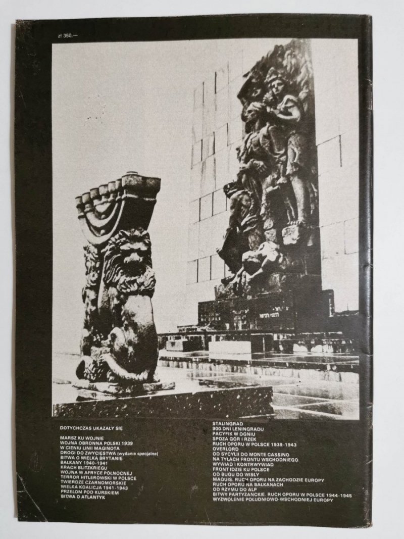 II WOJNA ŚWIATOWA. MARTYROLOGIA I WALKA ŻYDÓW POLSKICH 1988