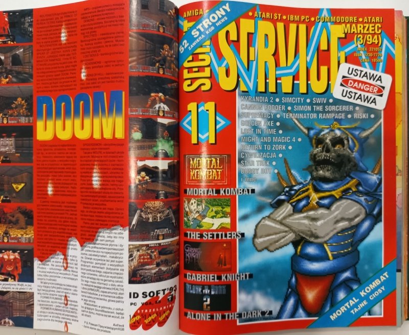SECRET SERVICE OD 1/93 DO 20/95