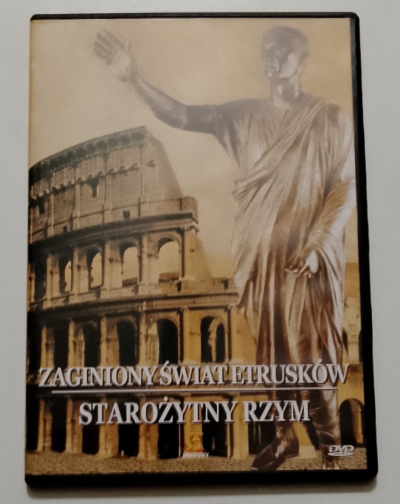 DVD. ZAGINIONY ŚWIAT ETRUSKÓW 