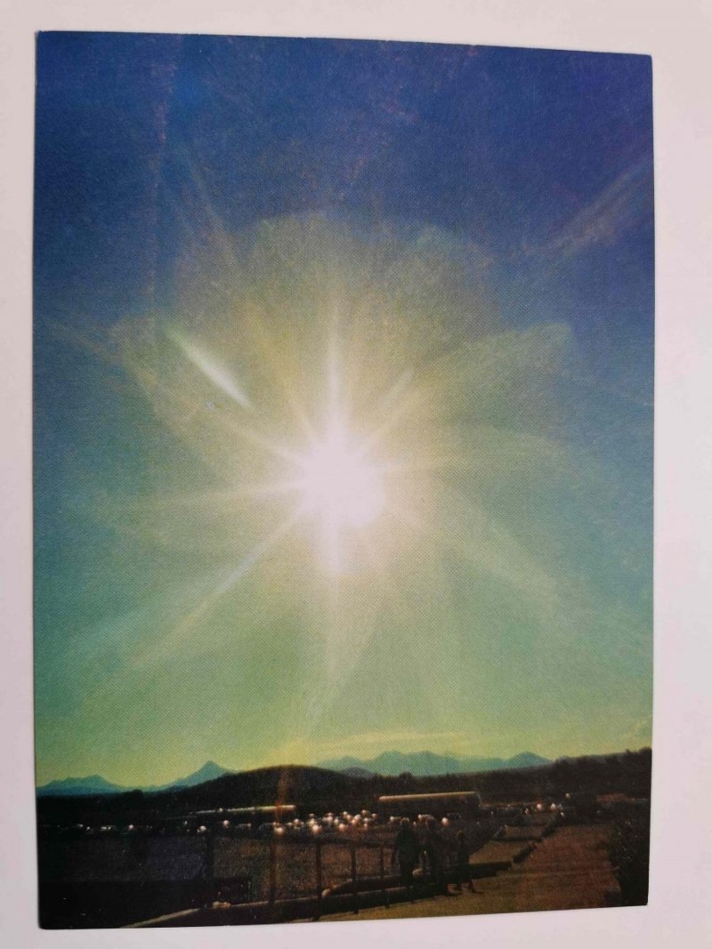 ZNAK WIRUJĄCEGO SŁOŃCA W MEDJUGORJE