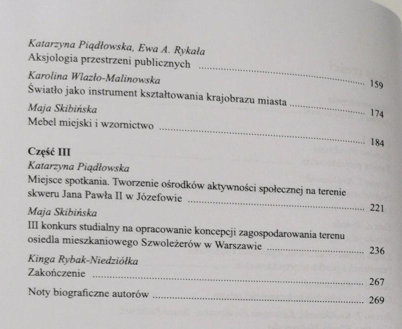 PROJEKTOWANIE KRAJOBRAZU MIASTA
