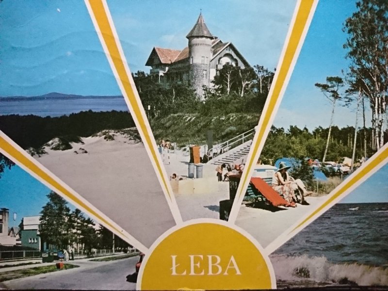 ŁEBA. POPULARNE KĄPIELISKO... FOT. K. JABŁOŃSKI