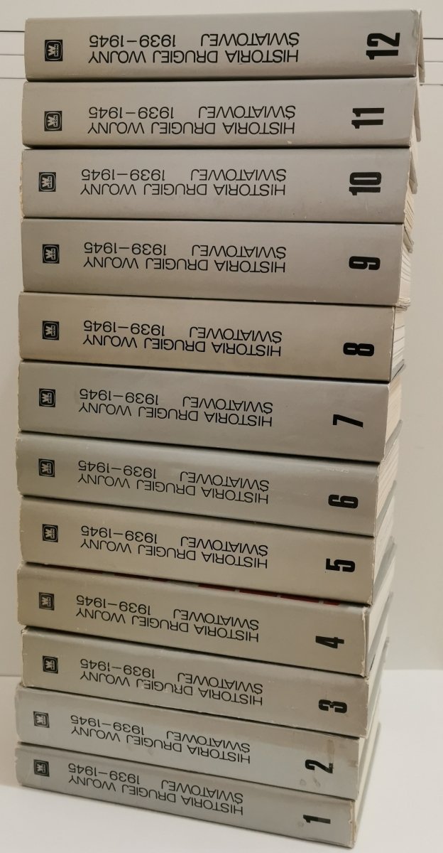 Historia Drugiej Wojny Światowej 1939 do 1945 w 12 tomach