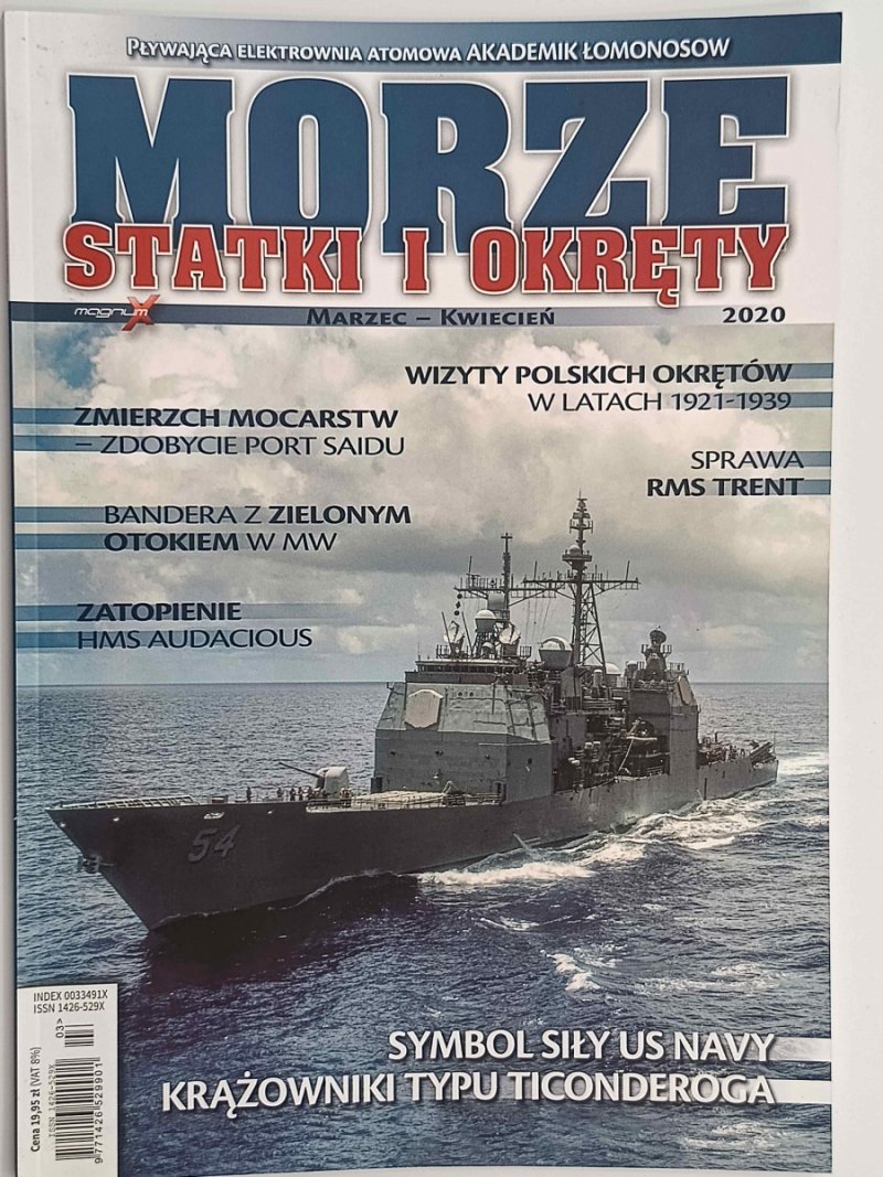 MORZE STATKI I OKRĘTY. MARZEC-KWIECIEŃ 2020