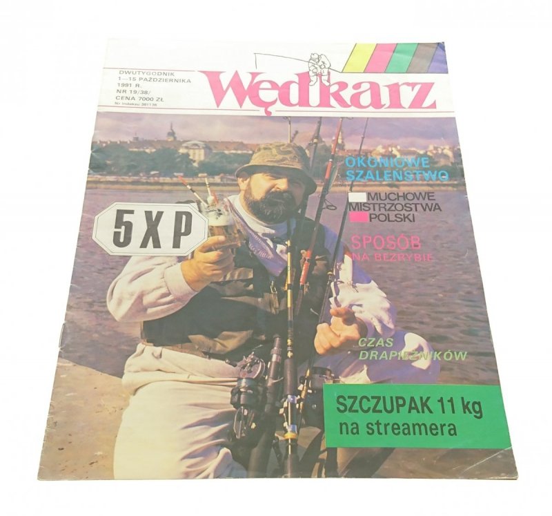 WĘDKARZ 1-15 PAŹDZIERNIKA 1991 R. NR 19/38/