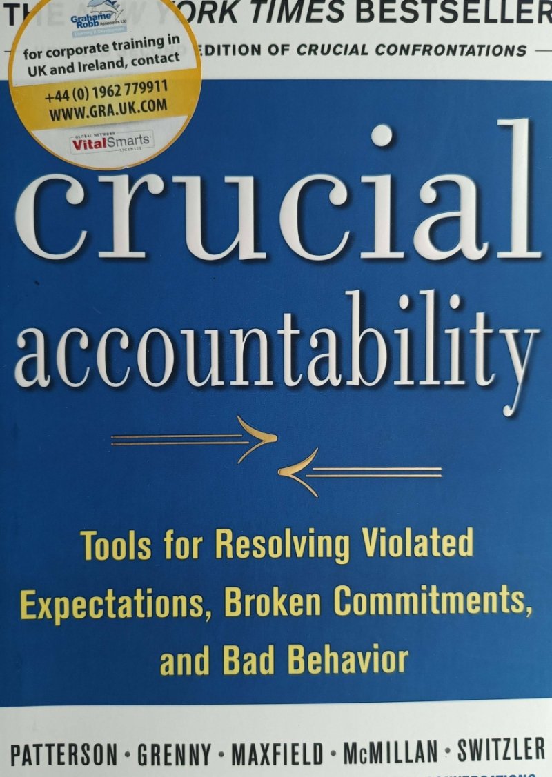 CRUCIAL ACCOUNTABILITY - Kerry Patterson