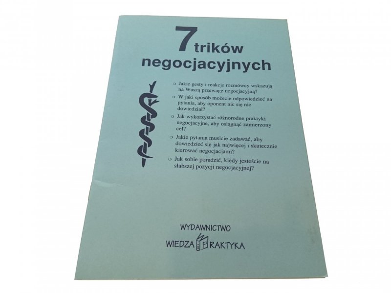 7 TRIKÓW NEGOCJACYJNYCH - Sukniewicz 2002