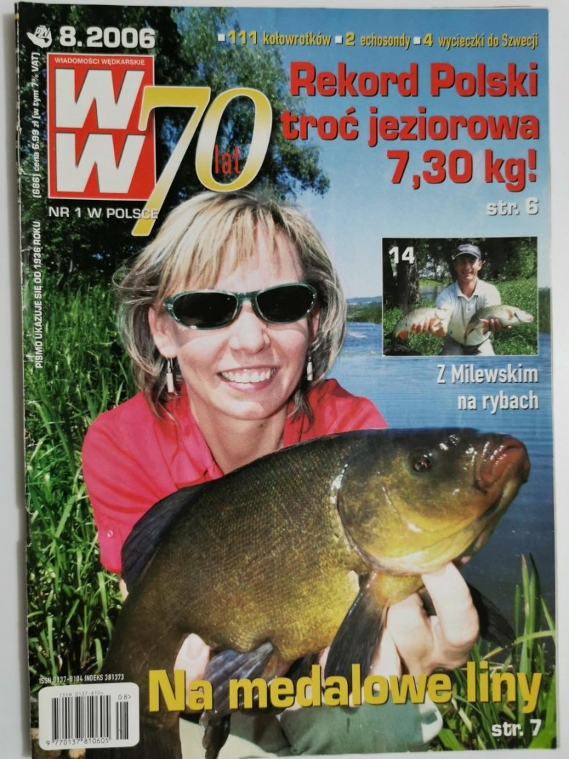 WIADOMOŚCI WĘDKARSKIE 8.2006