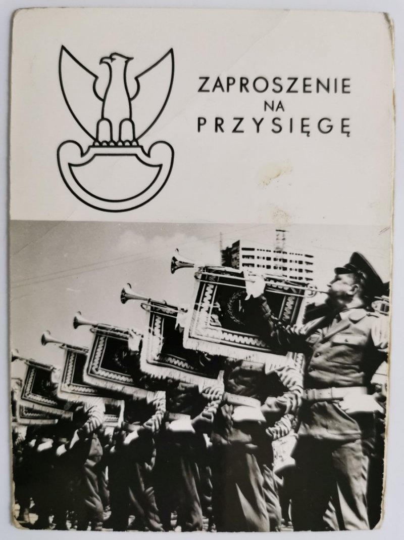 ZAPROSZENIE NA PRZYSIĘGĘ 