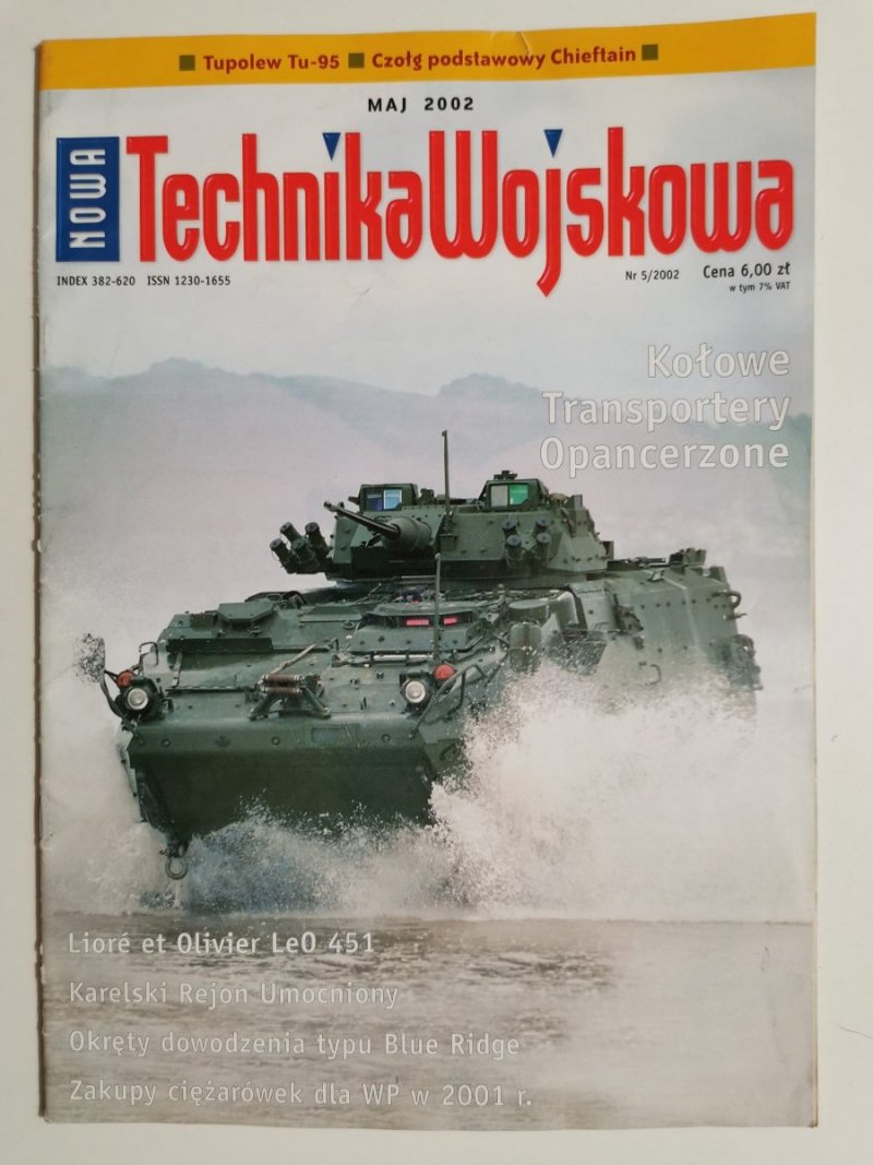 NOWA TECHNIKA WOJSKOWA MAJ 2002 NR 5/2002