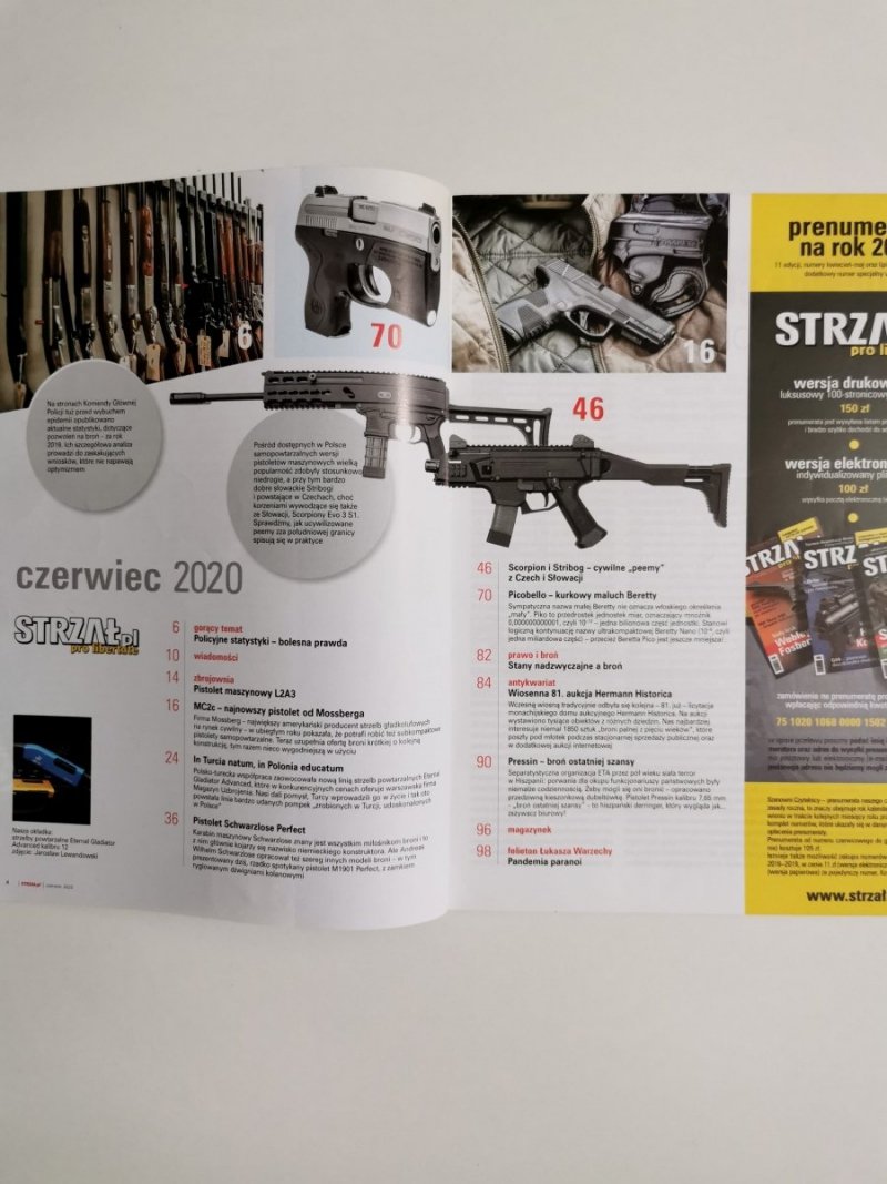 STRZAŁ PL PRO LIBERTATE NR 6 (40) CZERWIEC 2020