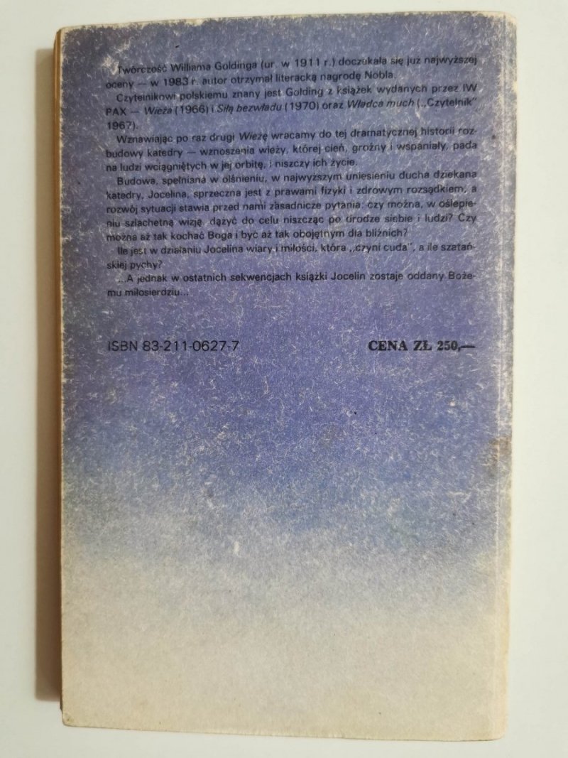 WIEŻA - William Golding 1986