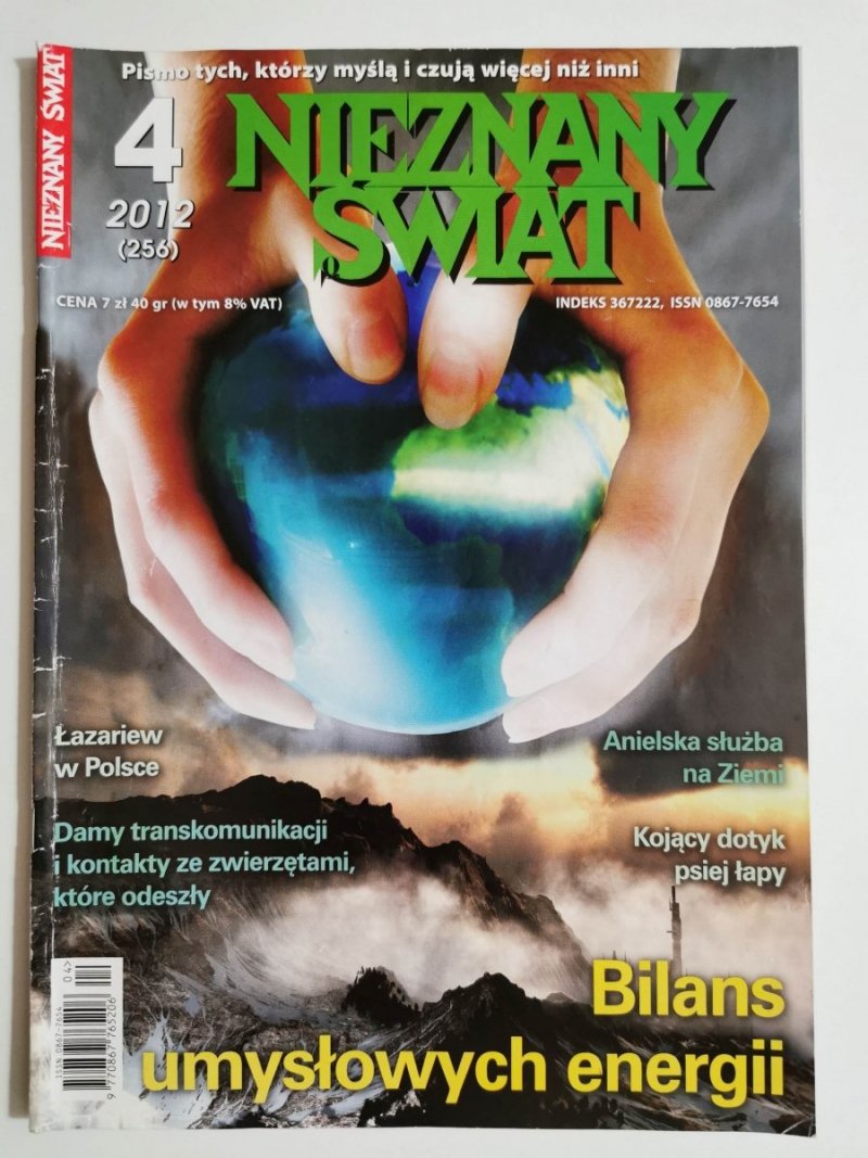NIEZNANY ŚWIAT NR 4 2012 (256) BILANS UMYSŁOWYCH ENERGII 