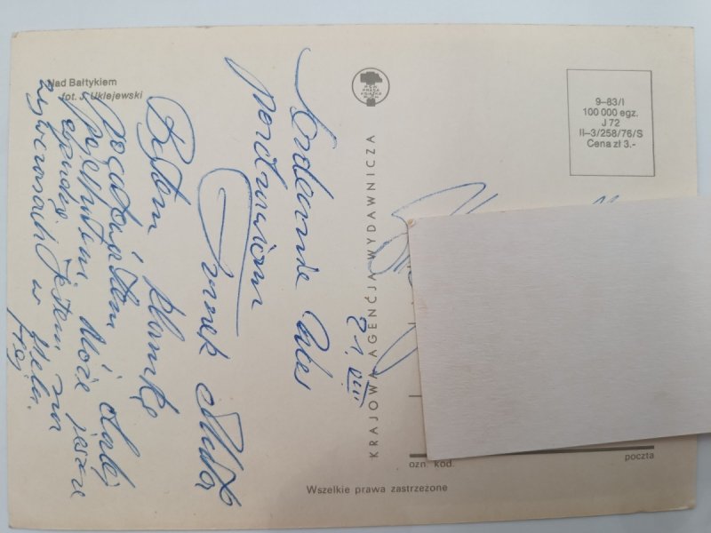 NAD BAŁTYKIEM J. UKLEJEWSKI