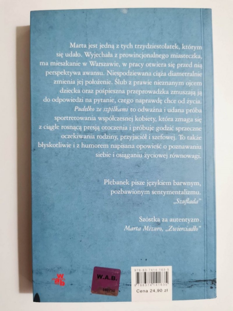 PUDEŁKO ZE SZPILKAMI - Grażyna Plebanek 2007