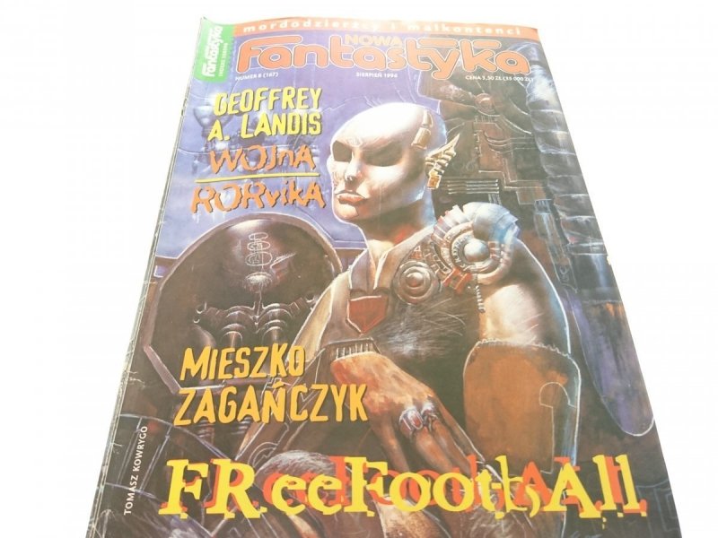 NOWA FANTASTYKA NUMER 8 (167) SIERPIEŃ 1996