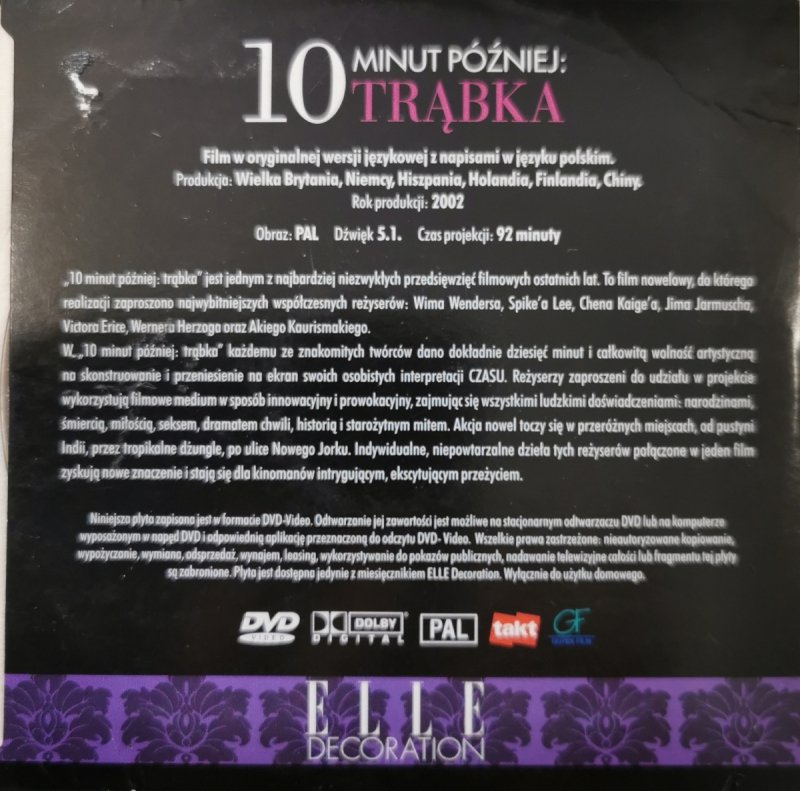 DVD. 10 MINUT PÓŹNIEJ: TRĄBKA