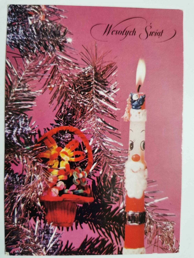 KARTKA ŚWIĄTECZNA NR.60 WESOŁYCH ŚWIĄT