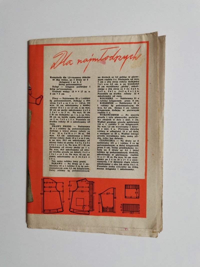 TWOJE DZIECKO ROK XII STYCZEŃ 1962 r. NR 1/133