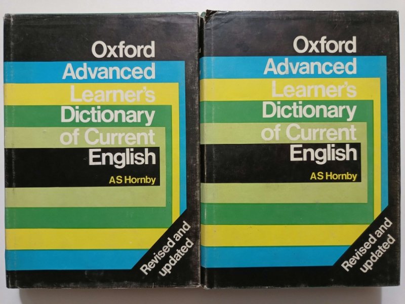 OXFORD ADVANCED LEARNER’S DICTIONARY OF CURRENT ENGLISH  - A. S. Hornby