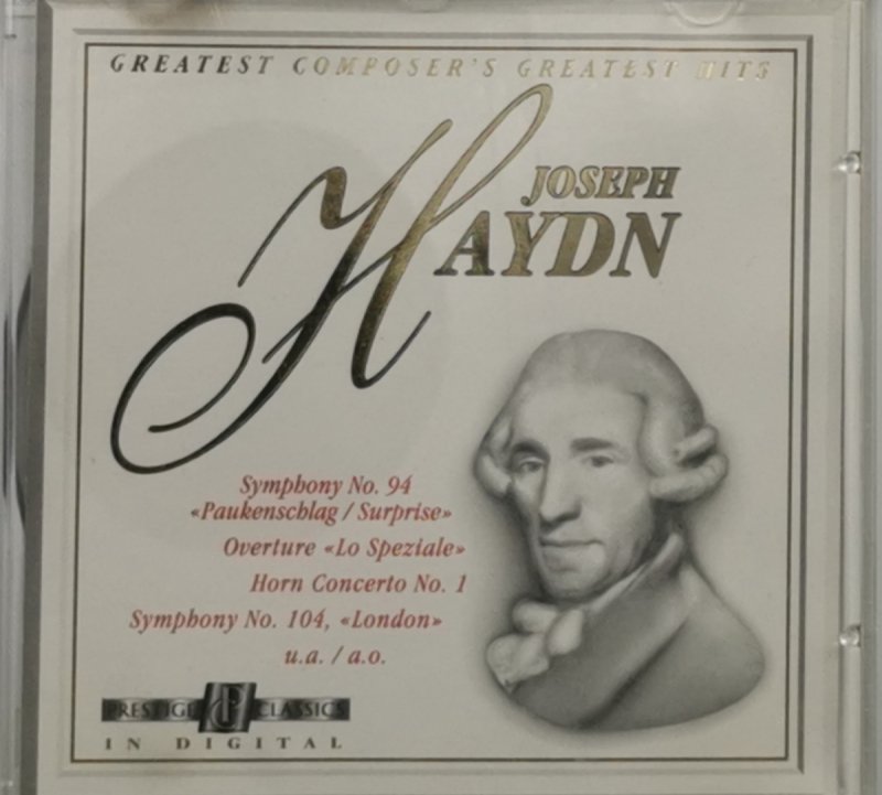 CD. JOSEPH HAYDN GREATEST HITS