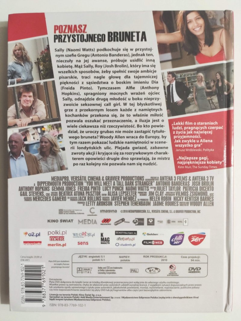DVD. POZNASZ PRZYSTOJNEGO BRUNETA