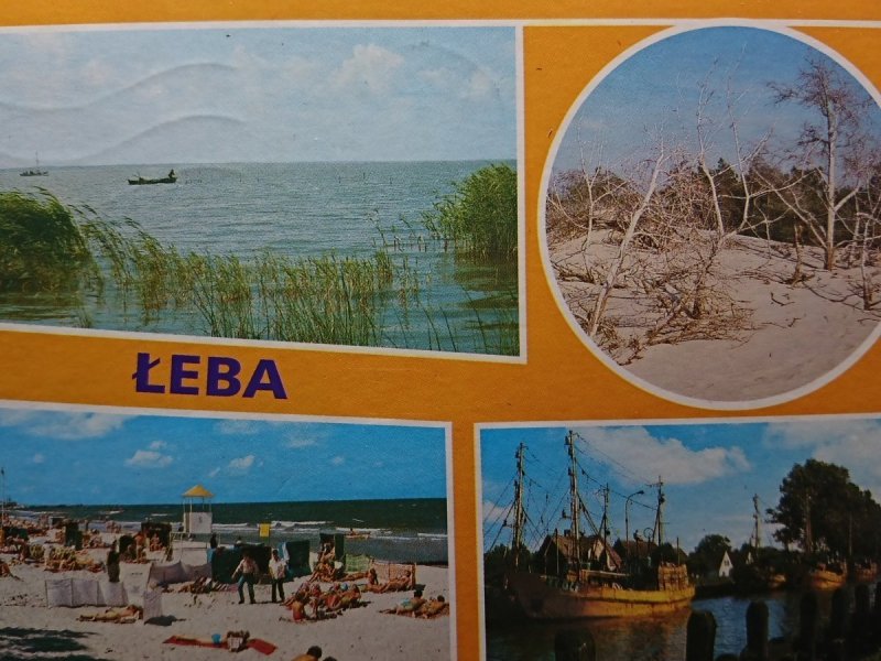 ŁEBA. POPULARNE KĄPIELISKO... FOT. H. PAWLAK