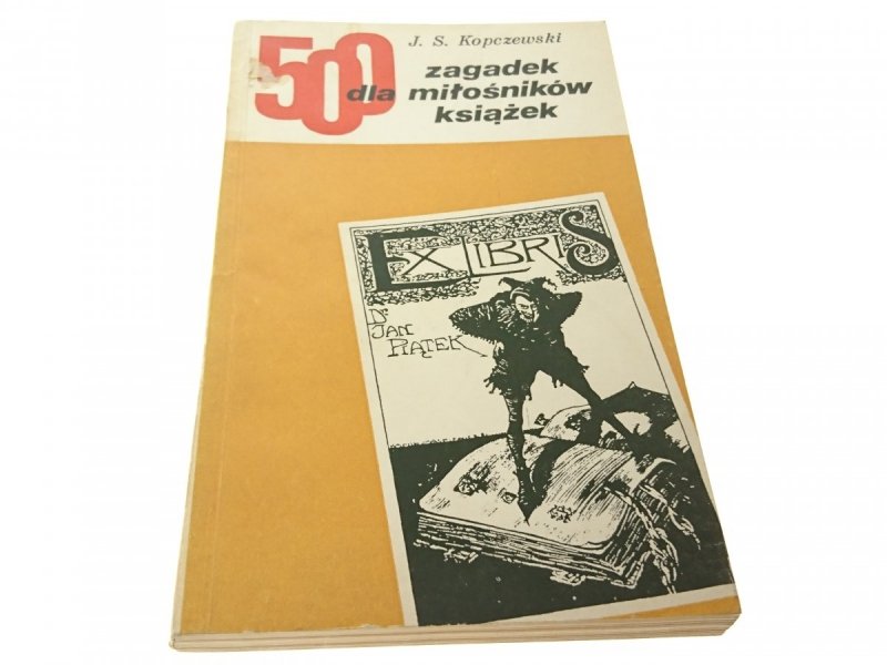 500 ZAGADEK DLA MIŁOŚNIKÓW KSIĄŻEK Kopczewski 1969