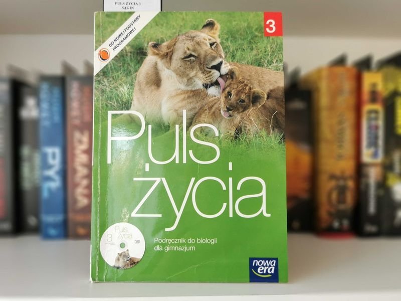 Puls życia Podręcznik z płytą Klasa 3 - Beata Sągin