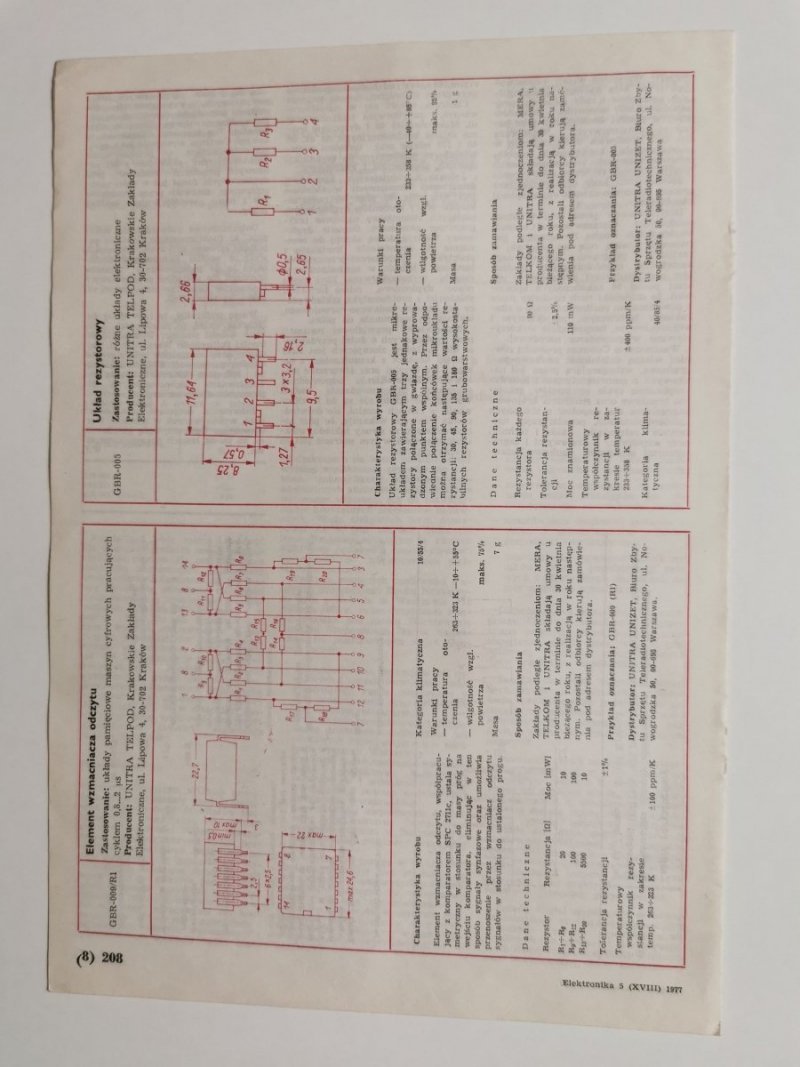 ELEKTRONIK NR 5'77
