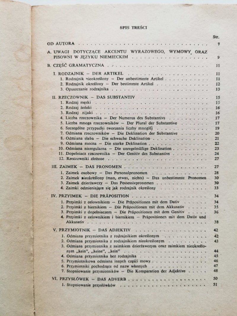 REPETYTORIUM Z GRAMATYKI JĘZYKA NIEMIECKIEGO Bęza