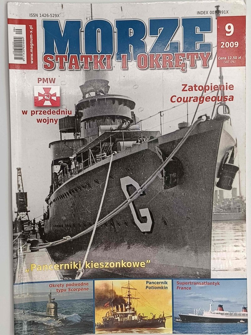 MORZE STATKI I OKRĘTY. 9 2009