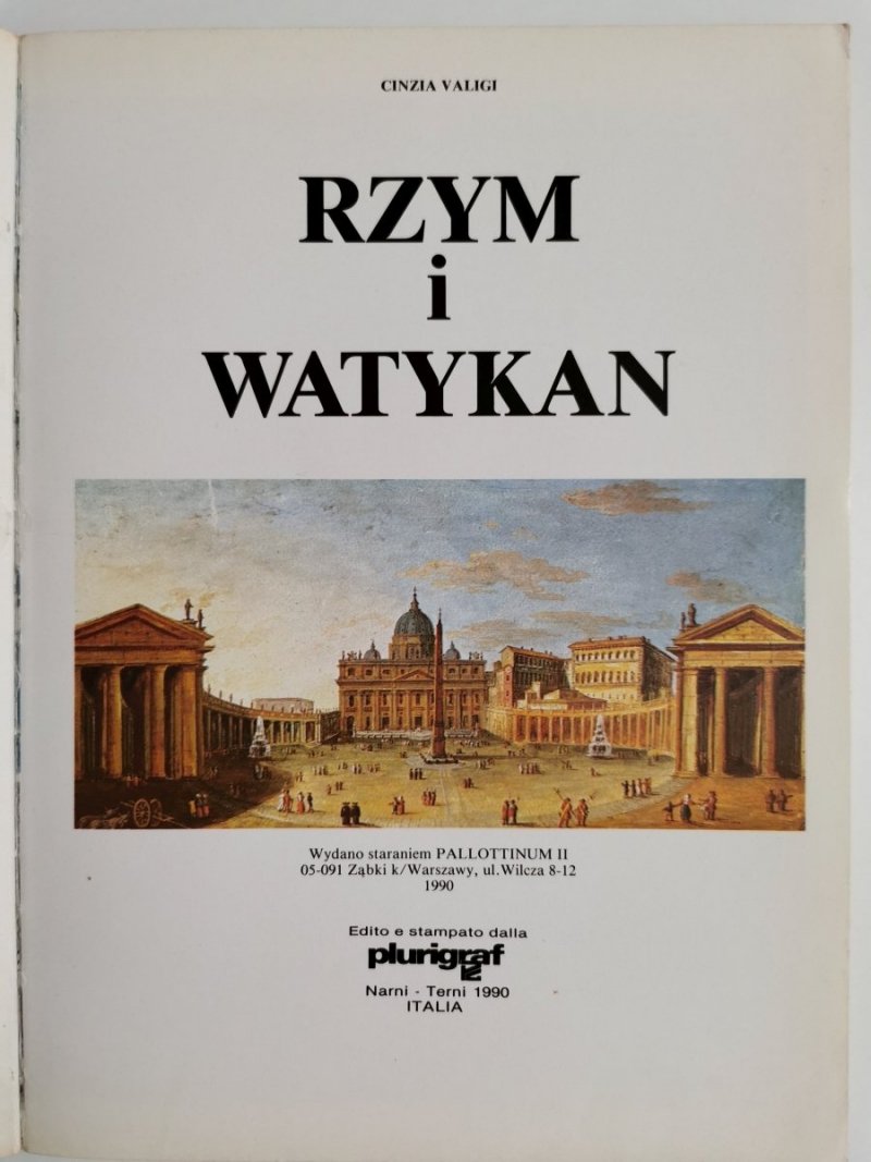 RZYM I WATYKAN. KAPLICA SYKSTYŃSKA 1990
