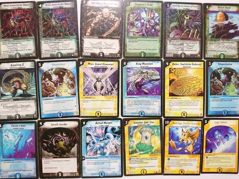 Karty DUEL MASTERS ZESTAW 162 szt.