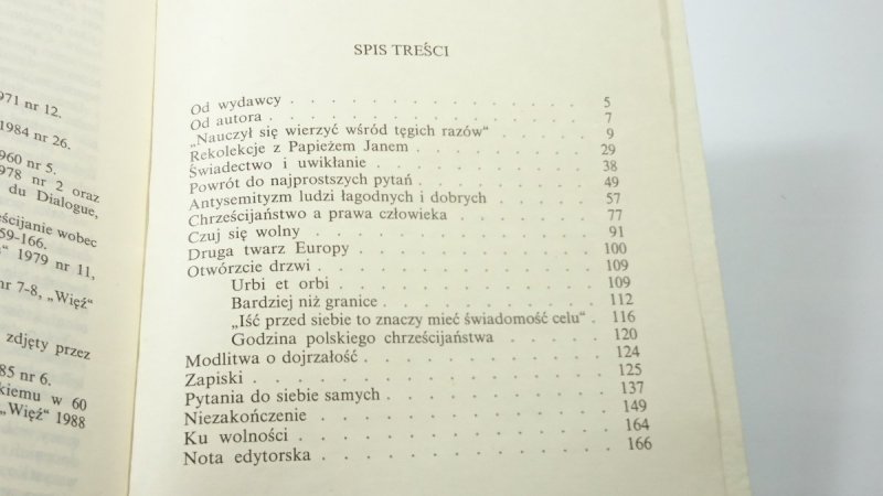 DRUGA TWARZ EUROPY - Tadeusz Mazowiecki 1990