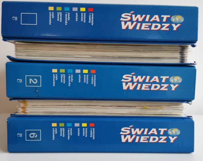 ŚWIAT WIEDZY. PIĘĆ SEGREGATORÓW 