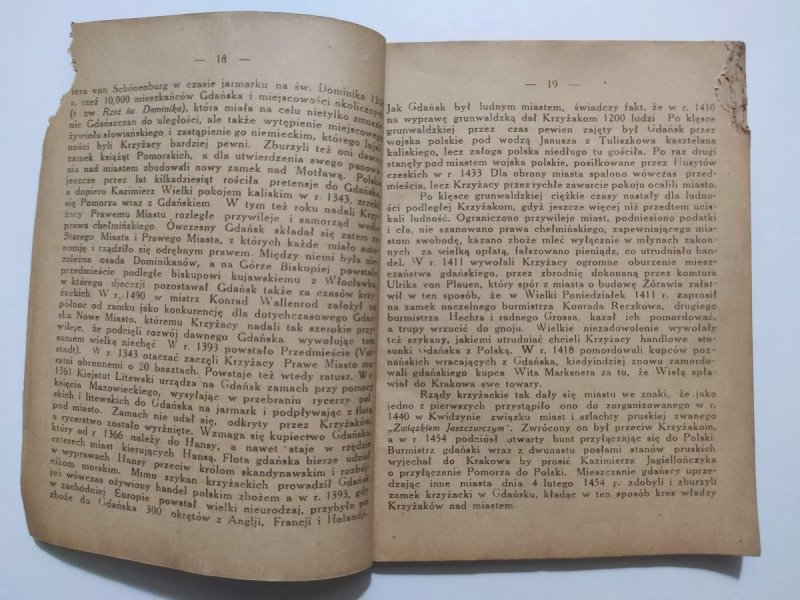 PRZEWODNIK PO GDAŃSKU OLIWIE I SOPOTACH – 1921R - M. Orłowicz