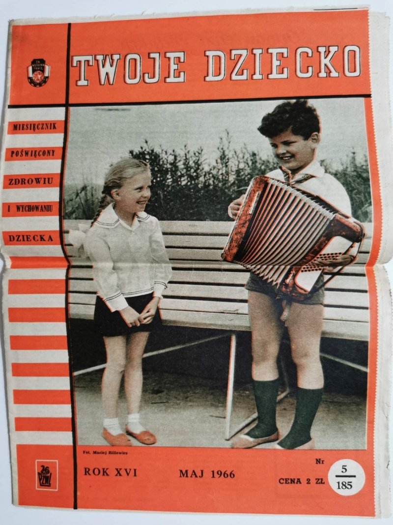 TWOJE DZIECKO ROK XVI MAJ 1966 NR 5/185