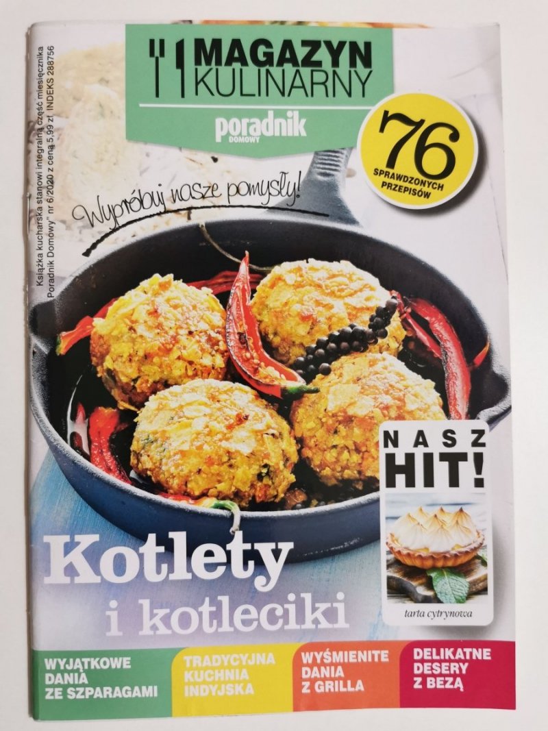 PORADNIK DOMOWY NR 6/2020 KOTLETY I KOTLECIKI