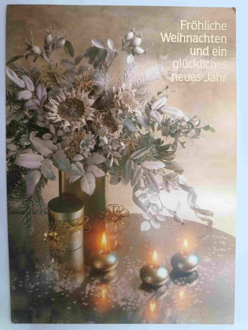 FROHLICHE WEIHNACHTEN UND EIN GLUCKLICHES NEUES JAHN