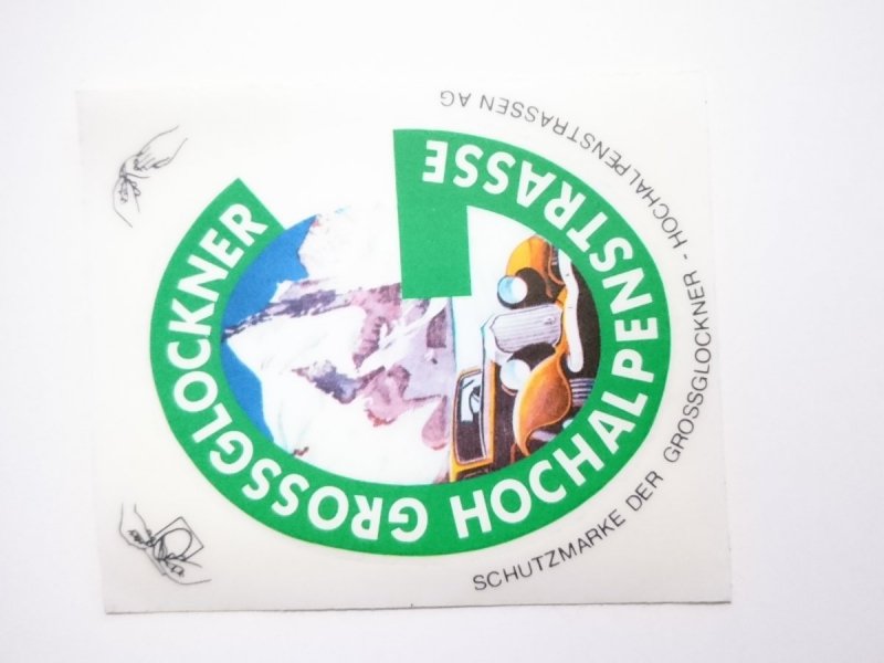 HOCHALPENSTRASSE GROSSGLOCKNER - NAKLEJKA