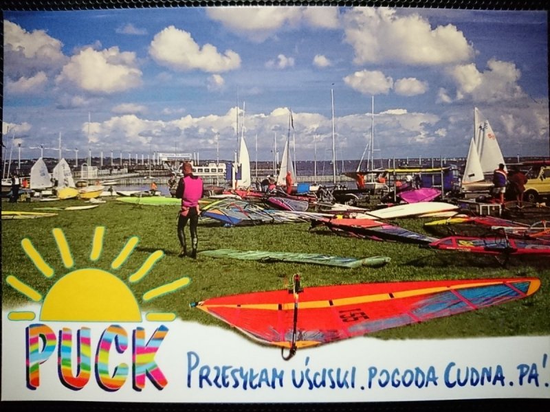 PUCK. PRZESYŁAM UŚCISKI. POGODA CUDNA PA! FOT. ZARĘBA