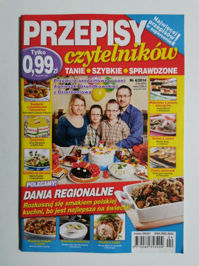 PRZEPISY CZYTELNIKÓW NR 4/2014 