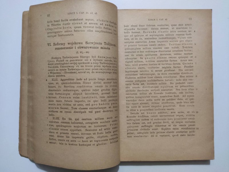 DZIEJE RZYMSKIE – 1920R - T. Liwiusz